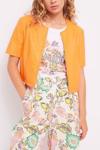 Casaco de malha - Laranja