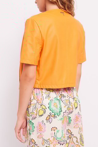 Casaco de malha - Laranja