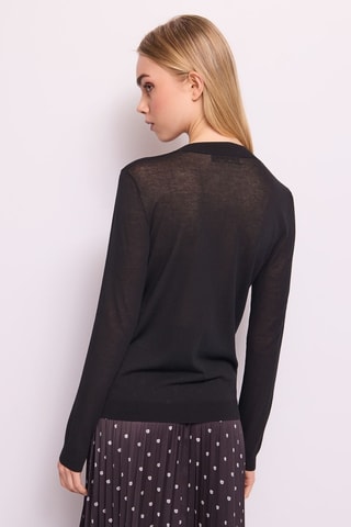 Casaco de malha - Preto