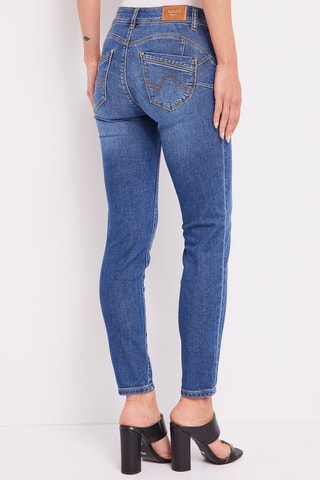 Calças de ganga - Azul-celeste