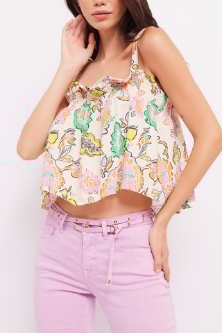 Crop top - Ecru
