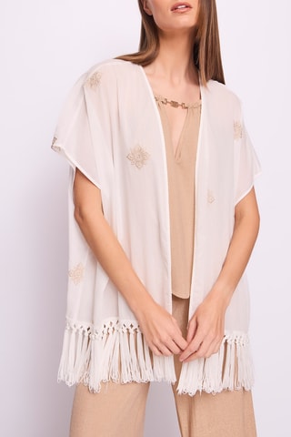 Casaco de malha - Branco