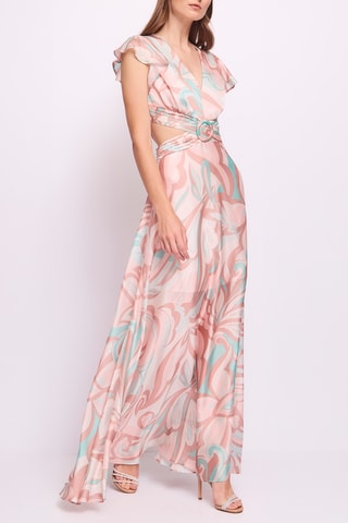 Vestido comprido- Turquesa