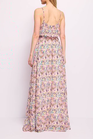 Vestido comprido- Rosa