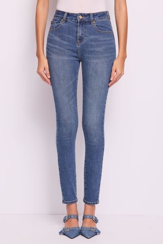 Calças de ganga - Azul-escuro