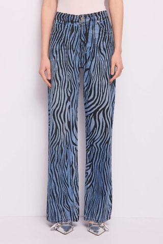 Calças de ganga - Azul-celeste