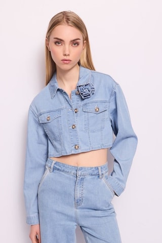 Jeans Hoge Taille - Hemelsblauw