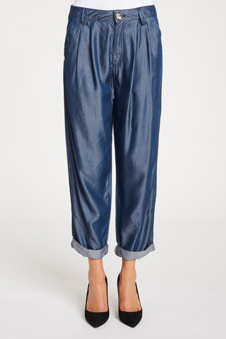 Calças de ganga - Azul-escuro