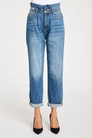 Jeans Hoge Taille - Hemelsblauw