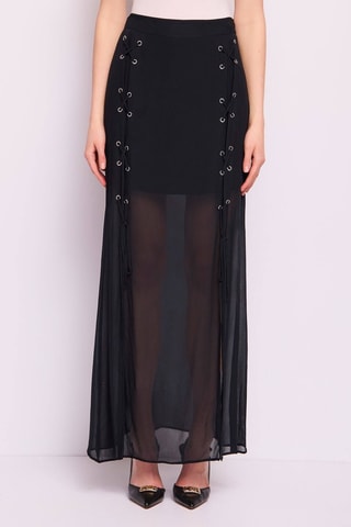 Saia comprida- Preto