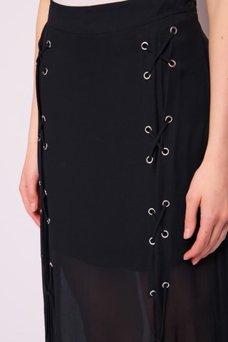 Saia comprida- Preto