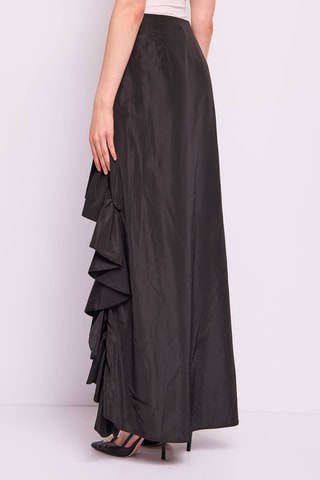 Asymmetrische Rok - Zwart