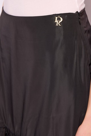 Asymmetrische Rok - Zwart