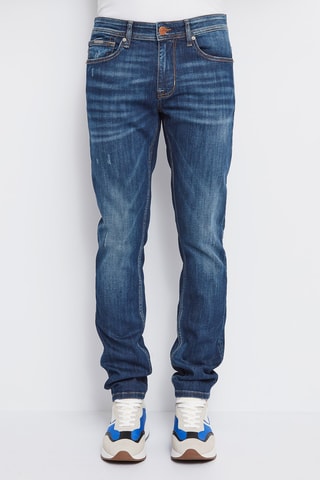 Calças de ganga - Azul-escuro