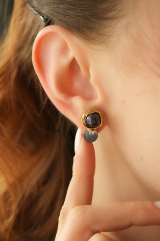 Oorbellen Labradorieten