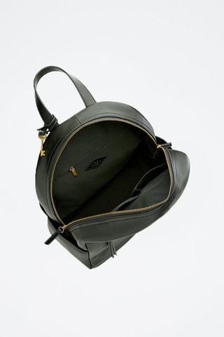 Sac à dos en cuir - Noir