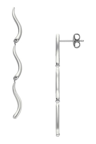 Boucles d'oreilles - Argenté