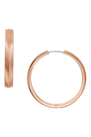 Créoles - Doré rose