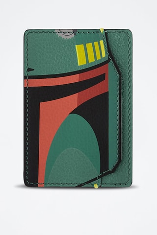 Portefeuille en cuir Boba Fett - Vert