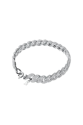 Bracelet - Argent et zirconium