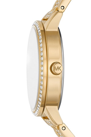 Montre à quartz en acier Melissa - Doré