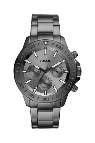 Montre à quartz en acier - Gris