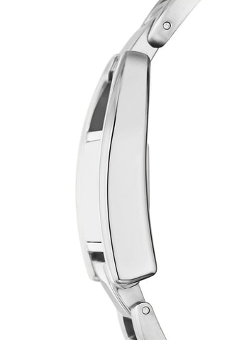 Montre à quartz en acier - Argenté