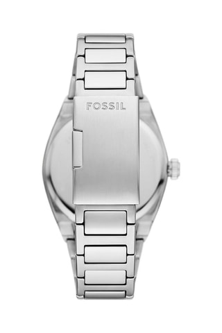 Montre à quartz en acier - Argenté et vert