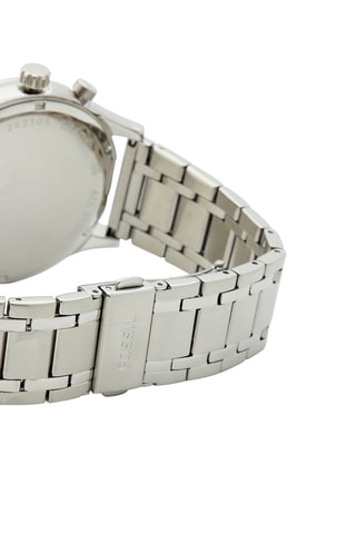 Coffret 2 montres à quartz en acier Fenmore - Argenté et blanc