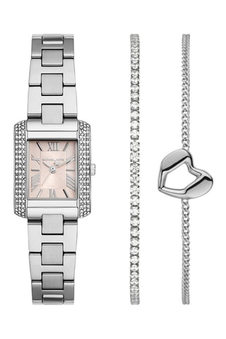 Montre à quartz en acier inoxydable - Argenté