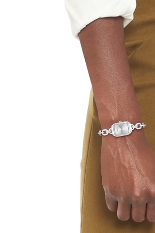 Montre à quartz en acier - Argenté