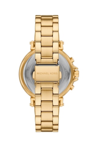 Montre à quartz en acier inoxydable - Chronographe - Doré