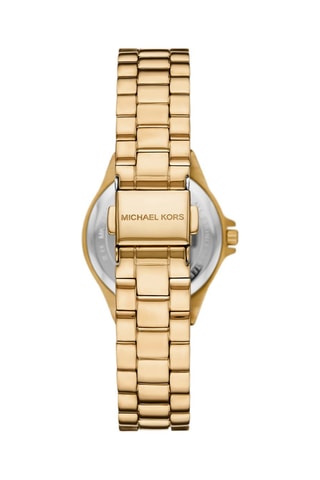 Montre à quartz en acier - Doré