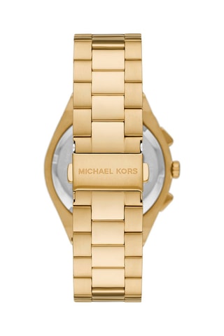 Montre à quartz en acier inoxydable - Chronographe - Doré