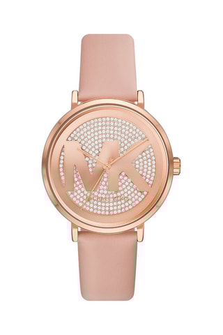 Montre à quartz en cuir Addyson - Rose