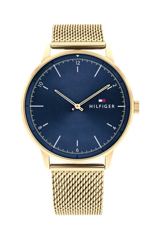 Montre à quartz en acier - Doré