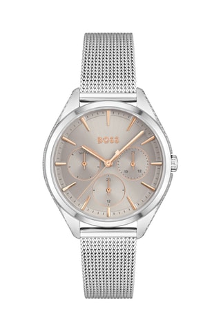 Montre à quartz en acier - Argenté