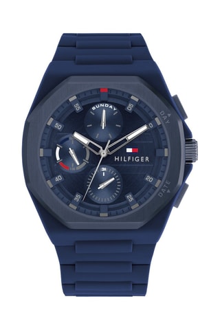 Montre en polyester - Bleu