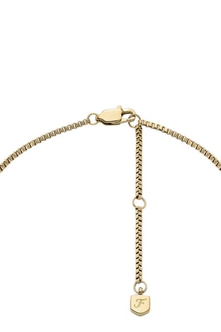 Collier 2 rangs - Doré