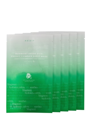 5 mascarillas de tela Green Vital Energy Complex AXIS-Y - 5 x 27 ml