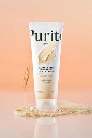 Limpiador exfoliante suave con avena - 150 ml