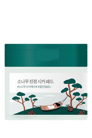 Compresa tónica calmante Pine Calming Cica Pad - Piel irritada o sensible - 50 unidades