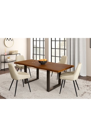 4 chaises Ornella - 47,5 x 79 x 54 cm