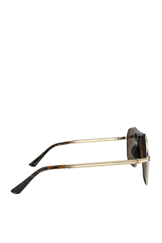 Uniseks gepolariseerde zonnebril Urban Dandy- categorie 3 - Goudkleurig en bruin