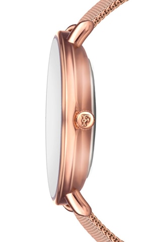 Set Quartz Horloge met stalen armband met diamanten Florence