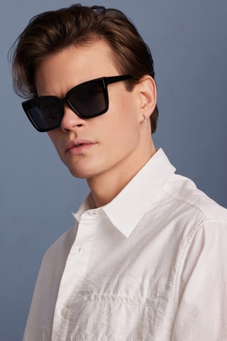 Uniseks gepolariseerde zonnebril Caliente- categorie 3 - Zwart