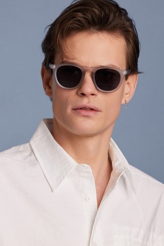 Zonnebril Mixed Metropolitan- categorie 3 - Grijs en zwart