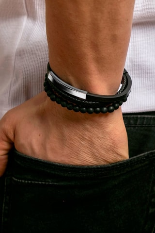Armband Leer