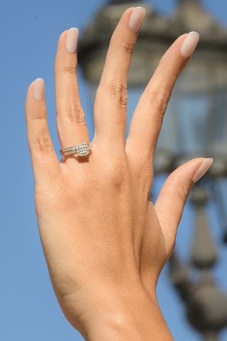 Bague Mon vœu le plus cher - Witgoud en Diamanten