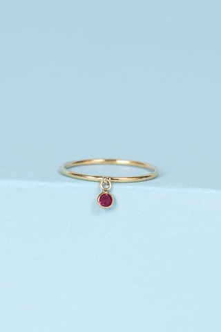 Ring Pierette Rouge Geelgoud